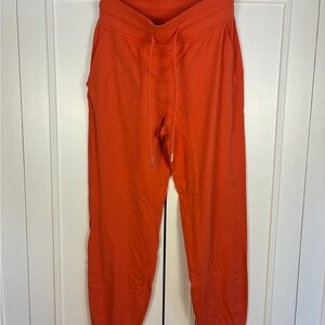 lululemon athletica Vibrant Orange Lounge Pants Joggers